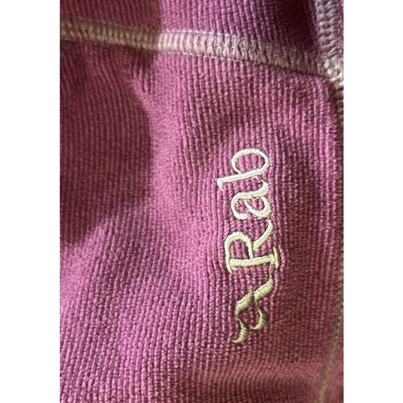 Rab Women's Small Long Sleeve Full Zip Polartec Fleece Light Purple - Picture 6 of 8